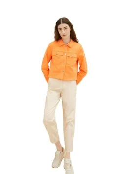 Tom Tailor Giacca Di JeansBright Mango Orange Donna Giacche E Blazer TO221G0CX-H11 -Tom Tailor b9a45eb3b0a24feea2d0c132d3b7b764