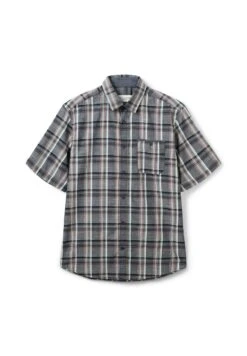 Tom Tailor Mit Karomuster - Camicia - Navy Colorful Check -Tom Tailor bc6435ba17df475f865762b554709e36
