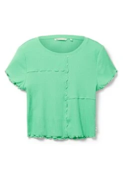 TOM TAILOR Denim Cropped Mit ZiernähtenT-Shirt Con StampaStrong Green Donna T-shirt E Top TO721D12T-M11 19 TOM TAILOR Denim Cropped Mit ZiernähtenT-Shirt Con StampaStrong Green Donna T-shirt E Top TO721D12T-M11 -Tom Tailor bcaeb28a509a4e4a832ea59878a2b844