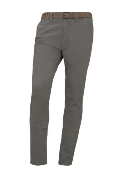 TOM TAILOR Denim Slim Fit Chino With BeltChinoCastlerock Grey Uomo Pantaloni TO722E03C-C12 -Tom Tailor bcef56b88cea49a696e2cc16d283266f