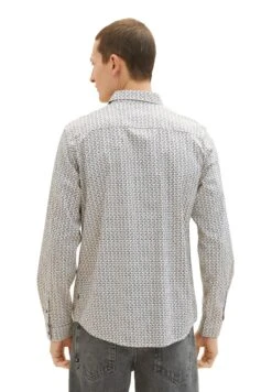 Tom Tailor Mit Allover-Print - Camicia - Off White Design -Tom Tailor bd4e6b1d6f16452995ab7cd2fdb4193c