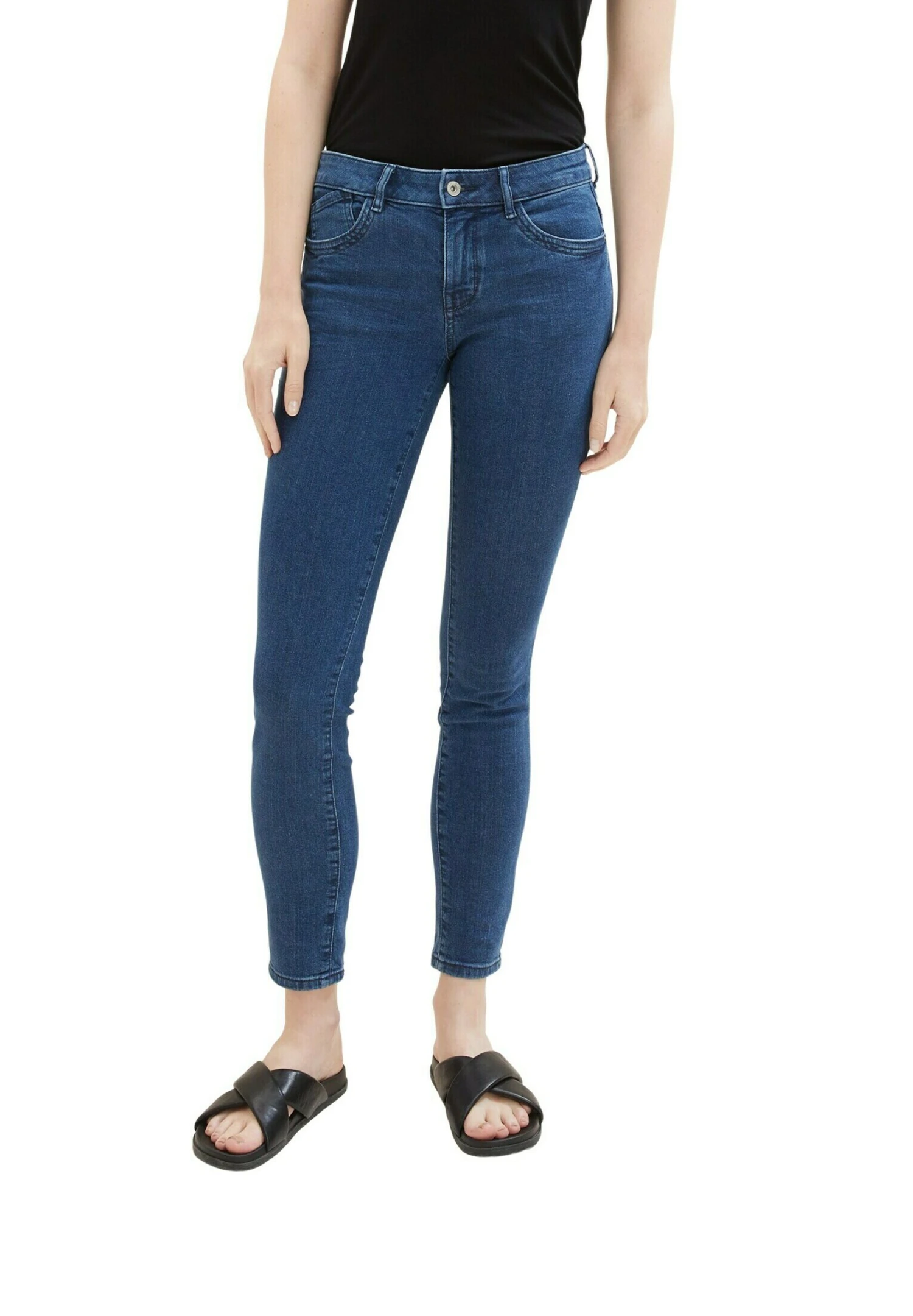 Tom Tailor Alexa - Jeans Slim Fit - Mid Stone Wash Denim 8 Tom Tailor Alexa - Jeans Slim Fit - Mid Stone Wash Denim - immagine 6