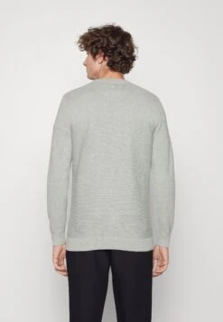 Tom Tailor Basic Strcutred MaglioneLight Soft Grey Melange Uomo Maglieria TO222Q0NI-C11 -Tom Tailor bf1303e2566e449bb49133602dcbc25d