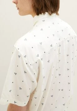 TOM TAILOR Denim Gemustertes - Camicia - White Navy Tennis Print 11 TOM TAILOR Denim Gemustertes - Camicia - White Navy Tennis Print -Tom Tailor bf2baac5a77a498ab162e1dd09b33595