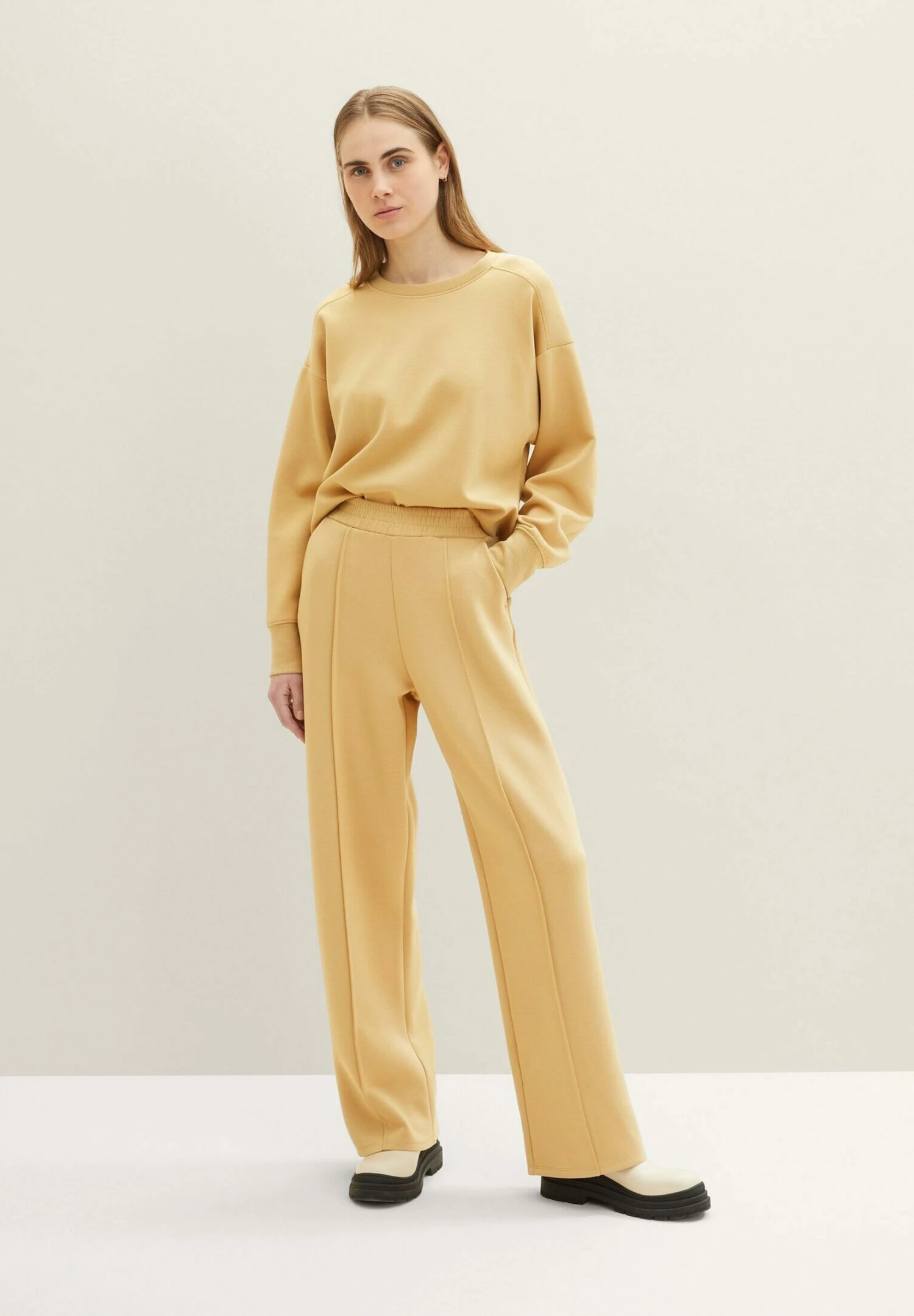 TOM TAILOR Denim Pantaloni SportiviBrown Rice Donna Pantaloni TO721A0BI-O11 4 TOM TAILOR Denim Pantaloni SportiviBrown Rice Donna Pantaloni TO721A0BI-O11 - immagine 2