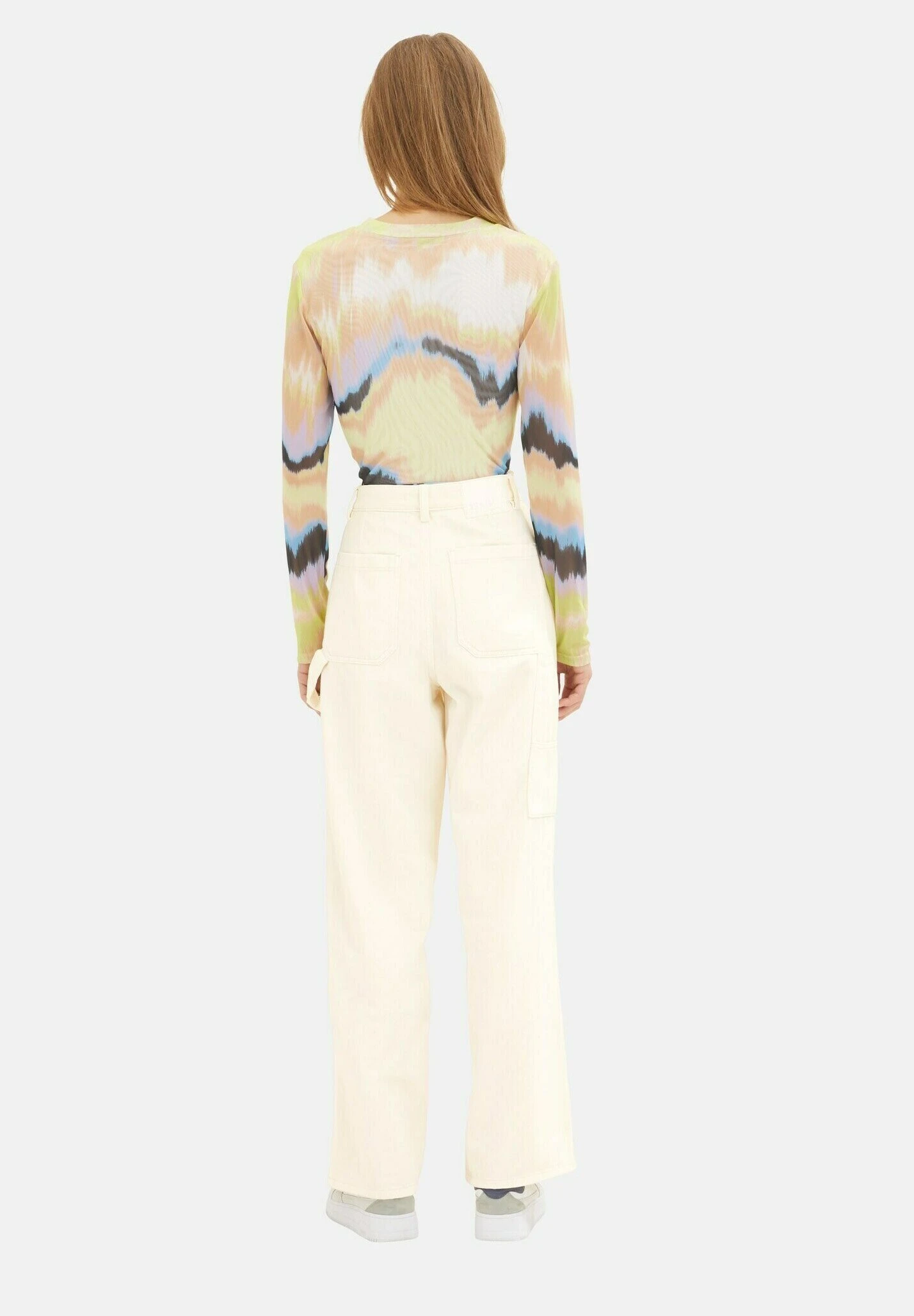 TOM TAILOR Denim Straight FitJeans A SigarettaCreme Donna Jeans TO721N0B4-A11 5 TOM TAILOR Denim Straight FitJeans A SigarettaCreme Donna Jeans TO721N0B4-A11 - immagine 3