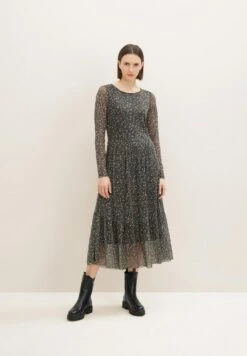 Tom Tailor Printed - Vestito Estivo - Black