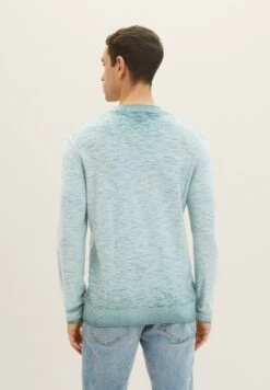 Tom Tailor RundhalsMaglioneDeep Bluish Green Uomo Maglieria TO222Q0R5-P11 -Tom Tailor c0b86ac2f8b94501be3da5fe1f8d0ff1
