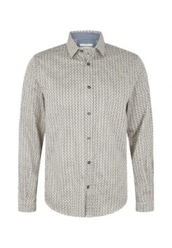 Tom Tailor Mit Allover-Print - Camicia - Off White Design -Tom Tailor c15f7dfedce049e89bd9071b48b4c310