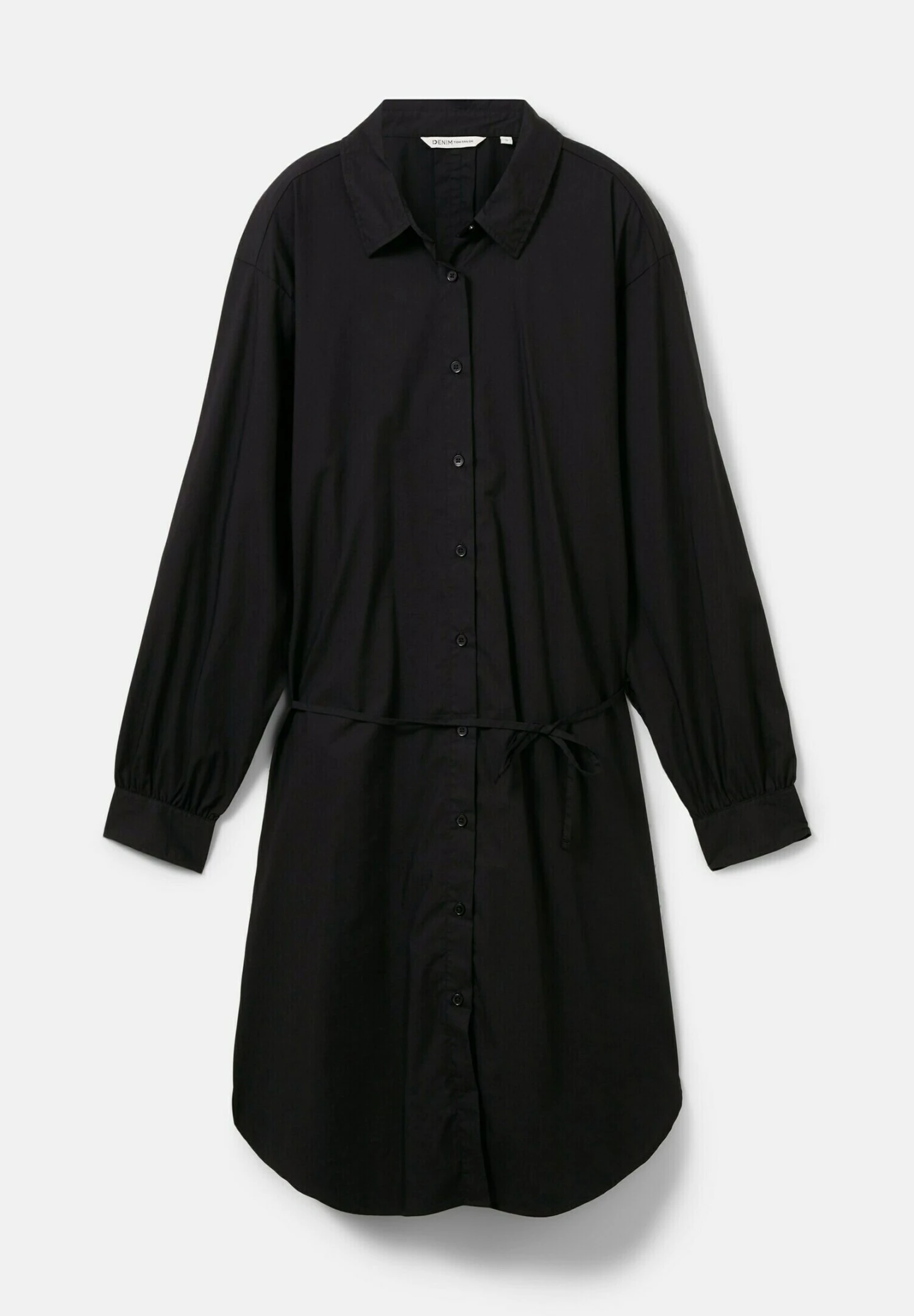 TOM TAILOR Denim Mit BallonärmelAbito A CamiciaDeep Black Donna Vestiti TO721C0HA-Q11 10 TOM TAILOR Denim Mit BallonärmelAbito A CamiciaDeep Black Donna Vestiti TO721C0HA-Q11 - immagine 8