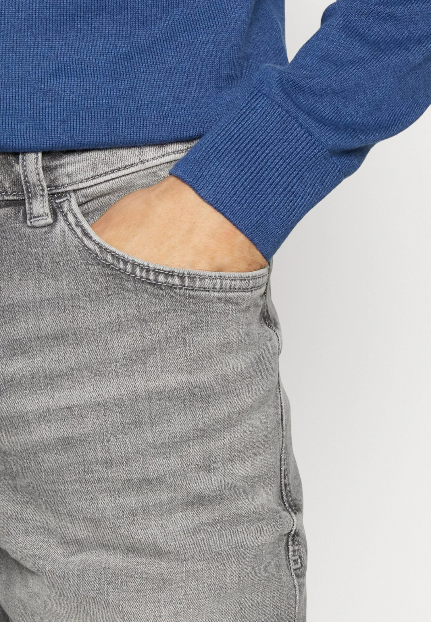 Tom Tailor MarvinJeans A SigarettaUsed Light Stone Grey Denim Uomo Jeans TO222G0B1-C11 7 Tom Tailor MarvinJeans A SigarettaUsed Light Stone Grey Denim Uomo Jeans TO222G0B1-C11 - immagine 5