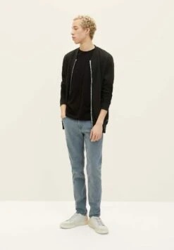 TOM TAILOR Denim Jeans Tapered Fit - Blue Grey Denim -Tom Tailor c2dd05a4f6e54bc4b3303153923d69a2