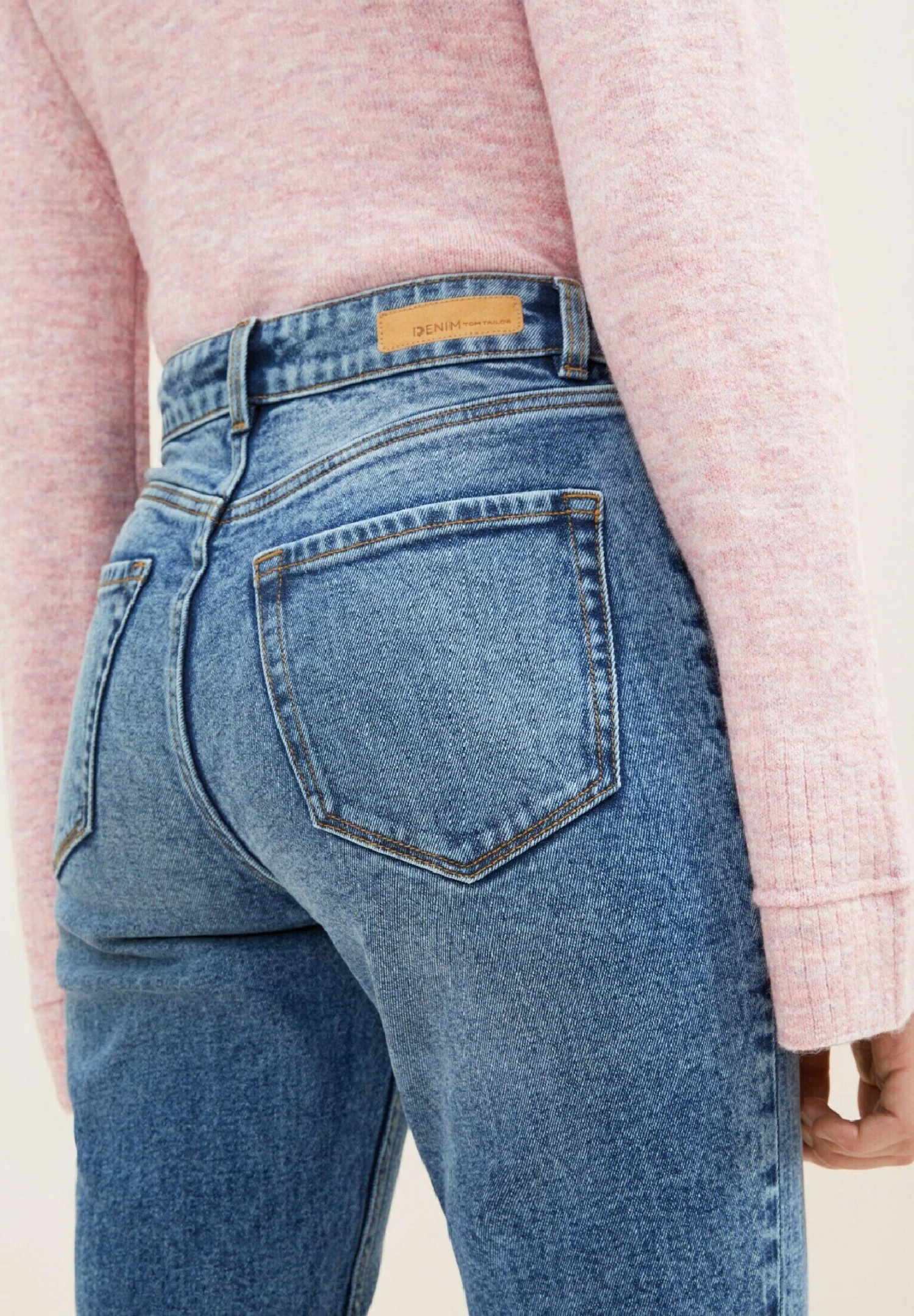 TOM TAILOR Denim Jeans Slim FitMid Stone Bright Blue Denim Donna Jeans TO721N0AN-K11 3 TOM TAILOR Denim Jeans Slim FitMid Stone Bright Blue Denim Donna Jeans TO721N0AN-K11