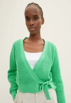 TOM TAILOR Denim In Wickel-OptiCardiganStrong Green Donna Maglieria TO721I0KY-M11 -Tom Tailor c398dfc7f1c5476c906262af9876f71c