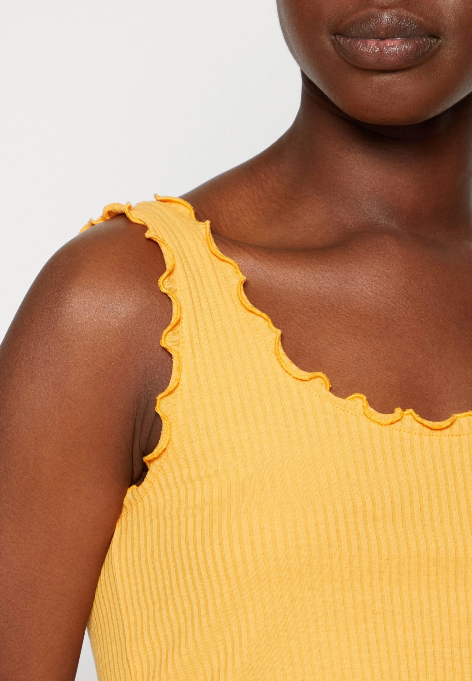 TOM TAILOR Denim RufflesTopOrange Bliss Donna T-shirt E Top TO721D0Z3-H11 8 TOM TAILOR Denim RufflesTopOrange Bliss Donna T-shirt E Top TO721D0Z3-H11 - immagine 6