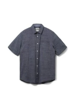 Tom Tailor Kurzarm Mit StrukturCamiciaNavy White Fil A Fil Dobby Uomo Camicie TO222D106-K11 -Tom Tailor c4884b64f1d34e81b0f65e4179df1c8a