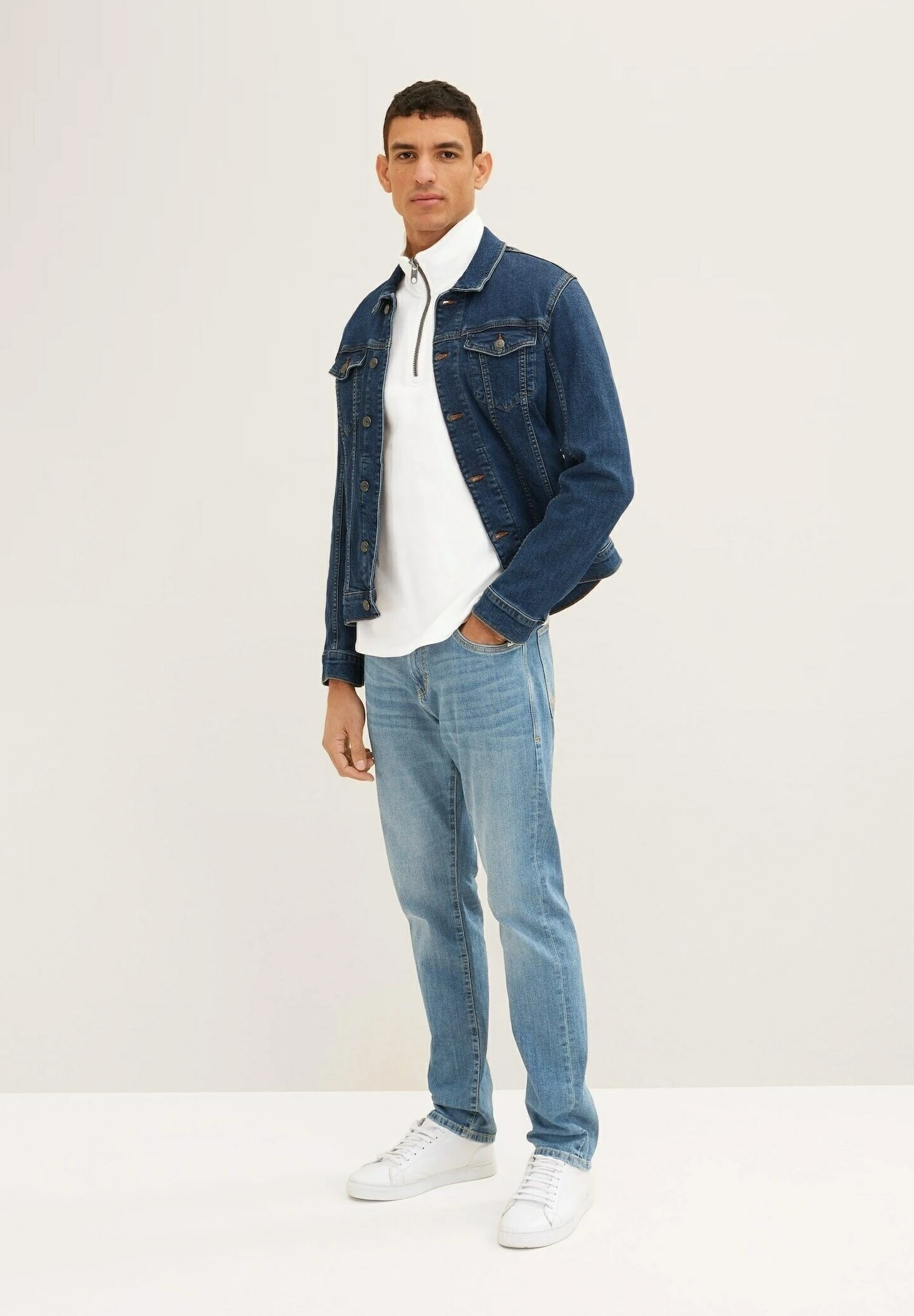 Tom Tailor JoshJeans A SigarettaTinted Blue Denim Uomo Jeans TO222G0B0-K13 4 Tom Tailor JoshJeans A SigarettaTinted Blue Denim Uomo Jeans TO222G0B0-K13 - immagine 2