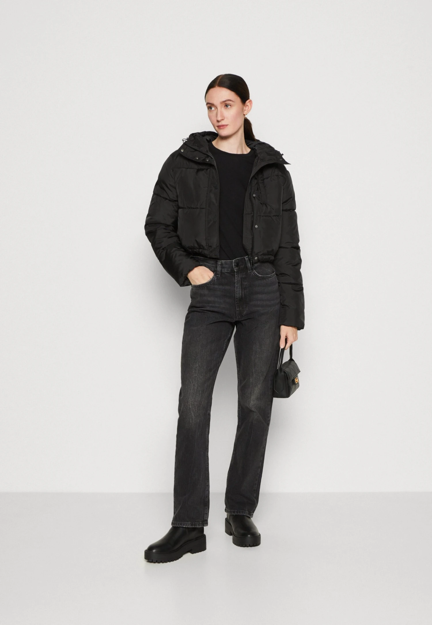 TOM TAILOR Denim Short Puffer JacketGiacca InvernaleDeep Black Donna Giacche E Blazer TO721U054-Q11 4 TOM TAILOR Denim Short Puffer JacketGiacca InvernaleDeep Black Donna Giacche E Blazer TO721U054-Q11 - immagine 2