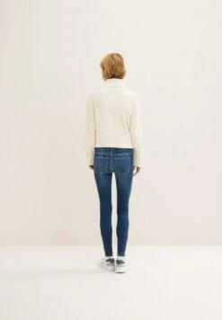 TOM TAILOR Denim NelaJeans Slim FitUsed Dark Stone Blue Denim Donna Jeans TO721N0AS-K11 -Tom Tailor c4dab35ff2c14ed793c60c36f4ec5d5d