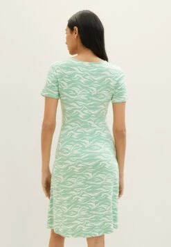 Tom Tailor Vestito Di MaglinaGreen Small Wavy Design Donna Vestiti TO221C0QE-M11 -Tom Tailor c56756ca127f47b188fe16d4647cedbf