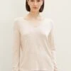 Tom Tailor Basic V NeckMaglioneDesert Sand Melange Donna Maglieria TO221I0GG-B11 -Tom Tailor c58e9d222d5d46b49980ef6f75dd8710