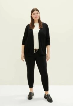 Tom Tailor Basic CardiganDeep Black Donna Maglieria TO221I0TI-Q11 -Tom Tailor c5aaac02a7c24496b92c965fe03dc683