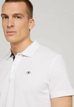 Tom Tailor Basic Polo - Polo - White -Tom Tailor c5be45f99643458d9819a80671625074