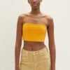TOM TAILOR Denim Bandeau TopBright Mango Orange Donna T-shirt E Top TO721E0OJ-H11