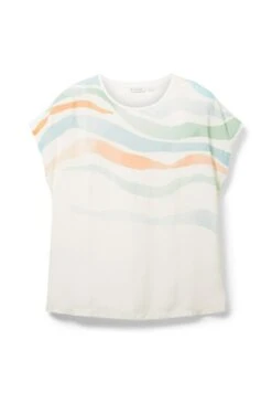 Tom Tailor T-Shirt Con StampaWhisper White Donna T-shirt E Top TO221D1IP-A11 -Tom Tailor c78cc30c8db44e5ab5482ff228c3490b