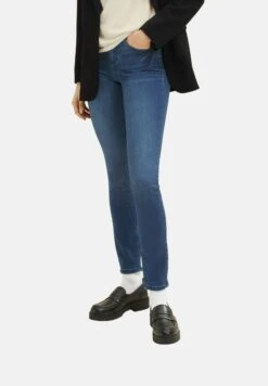 Tom Tailor AlexaJeans Skinny FitDark Stone Wash Denim Donna Jeans TO221N0FD-K12