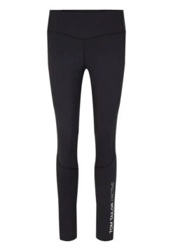Tom Tailor Active Wear In Ankle Länge SetLeggingsBlack Donna Pantaloni TO221A0H3-Q12