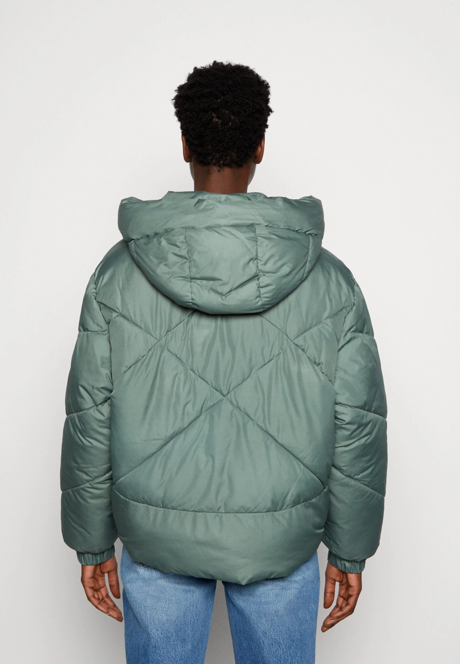 TOM TAILOR Denim Modern Short Giacca InvernaleGreen Dust Donna Giacche E Blazer TO721U04G-M11 5 TOM TAILOR Denim Modern Short Giacca InvernaleGreen Dust Donna Giacche E Blazer TO721U04G-M11 - immagine 3