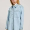 TOM TAILOR Denim Giacca Di JeansUsed Light Stone Blue Denim Donna Giacche E Blazer TO721G068-K11