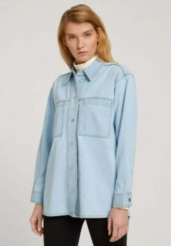 TOM TAILOR Denim Giacca Di JeansUsed Light Stone Blue Denim Donna Giacche E Blazer TO721G068-K11
