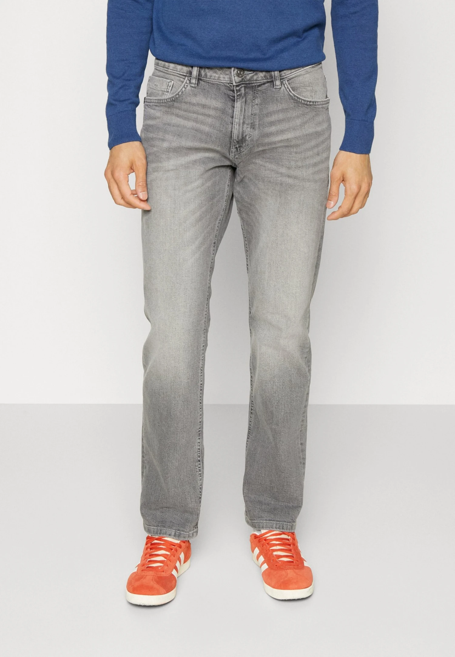 Tom Tailor MarvinJeans A SigarettaUsed Light Stone Grey Denim Uomo Jeans TO222G0B1-C11 3 Tom Tailor MarvinJeans A SigarettaUsed Light Stone Grey Denim Uomo Jeans TO222G0B1-C11