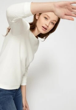 TOM TAILOR Denim Structured SweatshirtFelpaOff White Donna Felpe TO721J0AE-A11 -Tom Tailor cb89126377c94def899b01fe4c953eb2