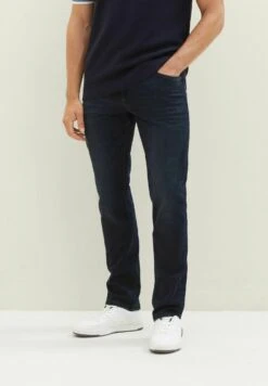 Tom Tailor JoshJeans A SigarettaBlue Black Denim Uomo Jeans TO222G0BG-K13 -Tom Tailor cc0c6228fef344f0abb41df49376c400