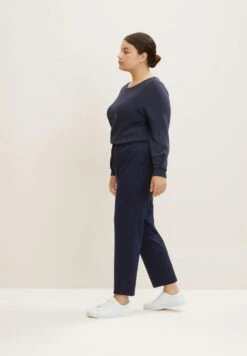 Tom Tailor Pantaloni - Navy Midnight Blue -Tom Tailor cc941e1393234362bd28414977c94154
