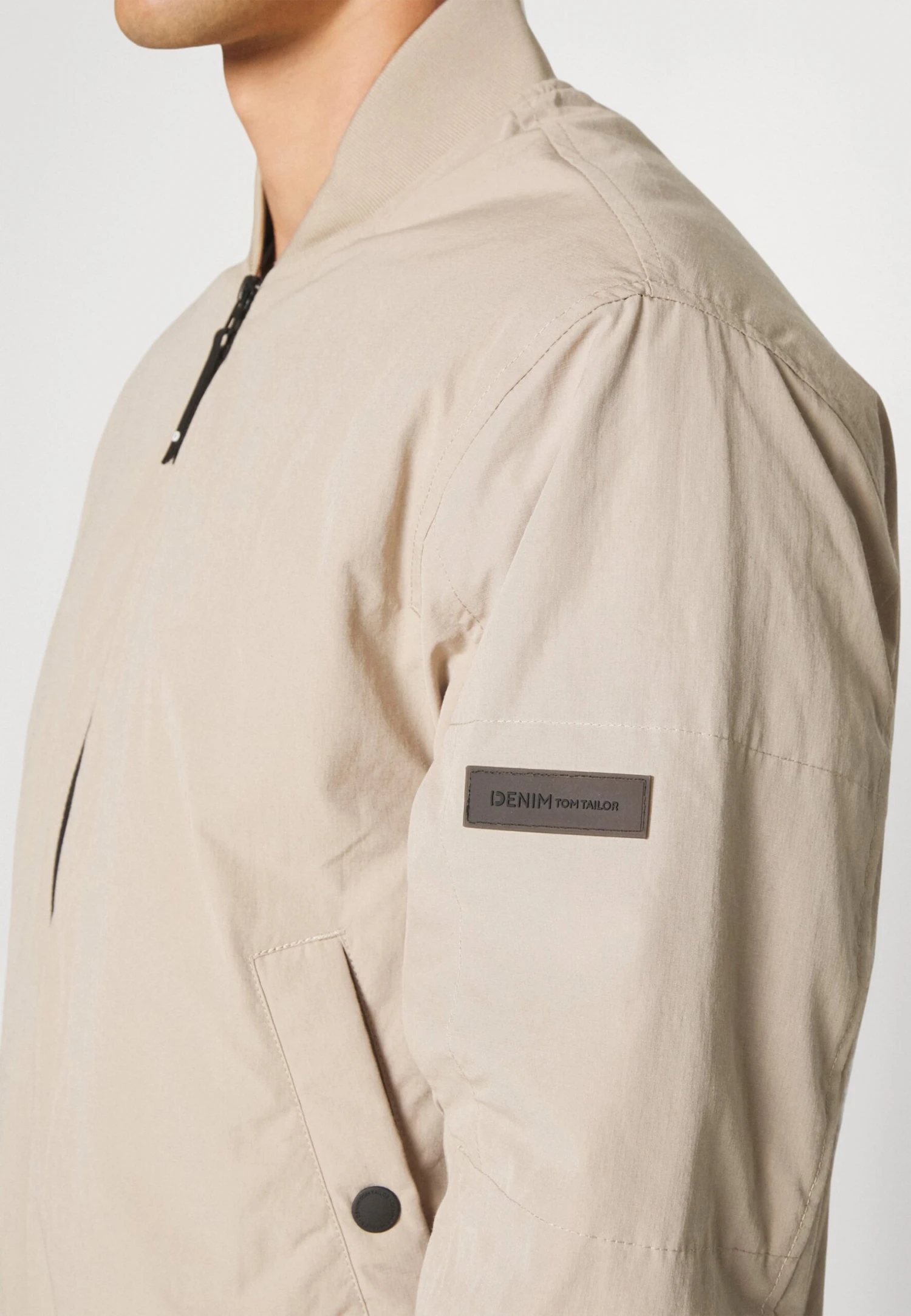 TOM TAILOR Denim Padded JacketGiubbotto BomberPaving Stone Uomo Giacche TO722T07S-C11 7 TOM TAILOR Denim Padded JacketGiubbotto BomberPaving Stone Uomo Giacche TO722T07S-C11 - immagine 5