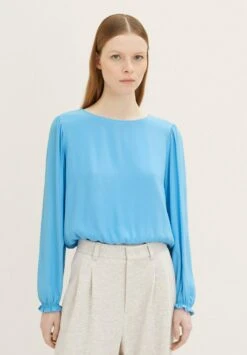Tom Tailor 18 TOM TAILOR Denim Mit RückenschlitzCamicettaRainy Sky Blue Donna Camicie E Bluse TO721E0OB-K11