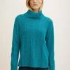 Tom Tailor MaglioneTeal Blue Melange Donna Maglieria TO221I0SK-P11