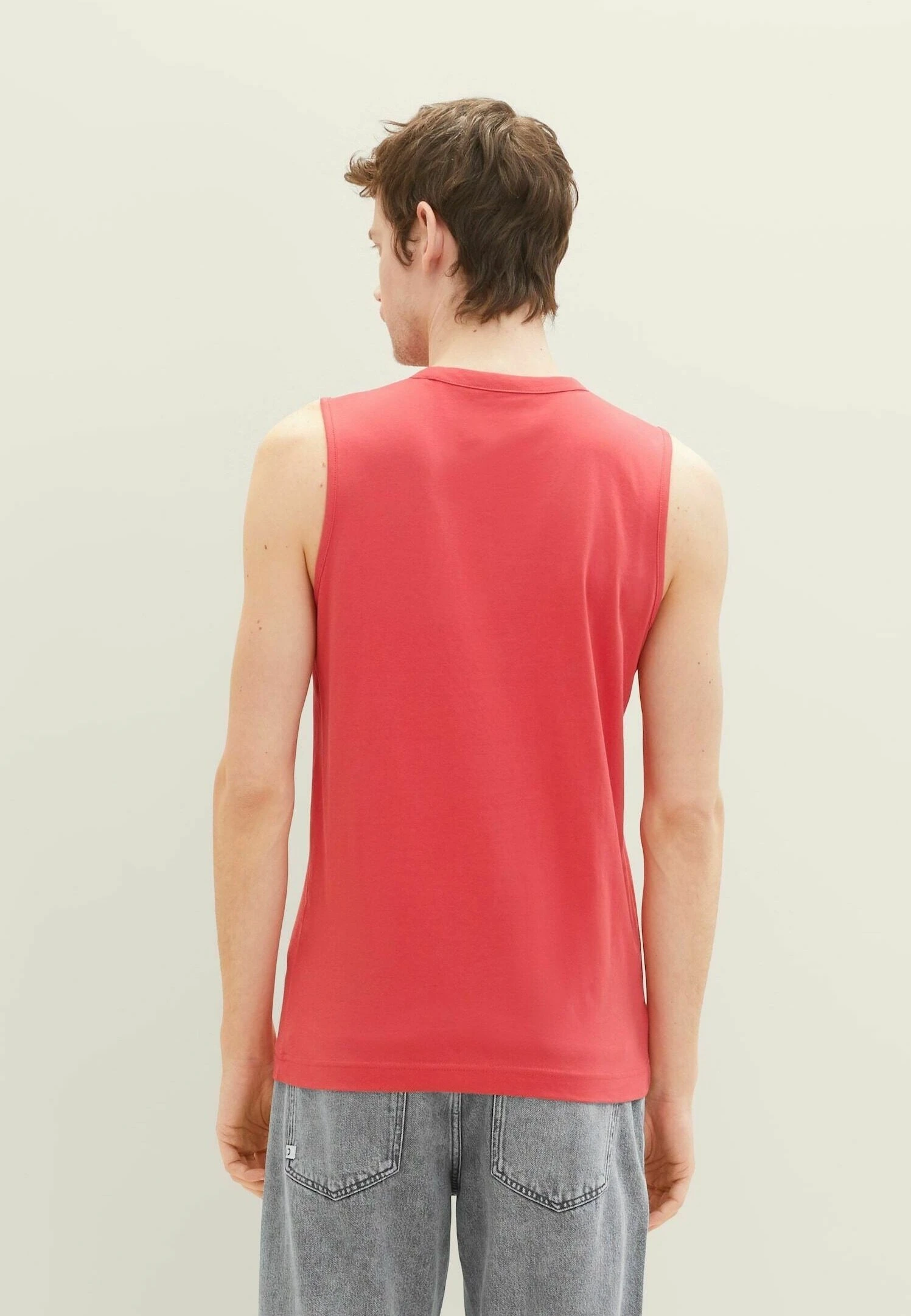 Tom Tailor Basic TankTopSoft Berry Red Uomo T-shirt E Polo TO222O1BA-I11 4 Tom Tailor Basic TankTopSoft Berry Red Uomo T-shirt E Polo TO222O1BA-I11 - immagine 2
