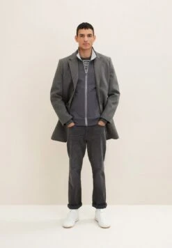 Tom Tailor Felpa Con ZipDark Grey Melange Uomo Maglieria E Felpe TO222S0GU-C11 -Tom Tailor ce8074409047490ca98a24266617f5d0