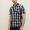 Tom Tailor CamiciaNavyBaseColorfulCheck Uomo Camicie TO222D0W0-K11 -Tom Tailor cf06d2585b9542598405fb28e208fa30