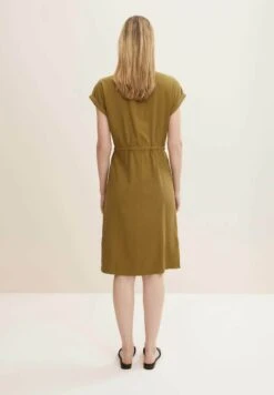 Tom Tailor Abito A CamiciaStrong Olive Donna Vestiti TO221C0NT-N11 -Tom Tailor cf2c4b2f611945d7a5698d16469b7901