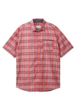 Tom Tailor Mit KaromusterCamiciaRot Uomo Camicie TO222D107-G11 -Tom Tailor cf3fef261c8e48209682a393038fdcba