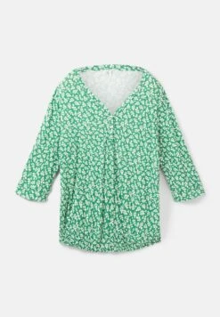 Tom Tailor Gemustertes Maglietta A Manica LungaGreen Floral Design Donna T-shirt E Top TO221D1HC-M11 -Tom Tailor cf621ce75d5a47d6bbadb6309421c597