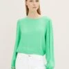 TOM TAILOR Denim Mit RückenschlitzCamicettaStrong Green Donna Camicie E Bluse TO721E0OB-M11 -Tom Tailor cf86b8e4741f466ab3a1ac5db61fa494