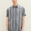 TOM TAILOR Denim Mit StreifenCamiciaNavy Big Stripe Uomo Camicie TO722D0RU-K11