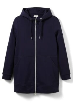 Tom Tailor Felpa Con ZipNavy Midnight Blue Donna Felpe TO221J097-K11 -Tom Tailor d0a21f5246ab44d09662861db4303664